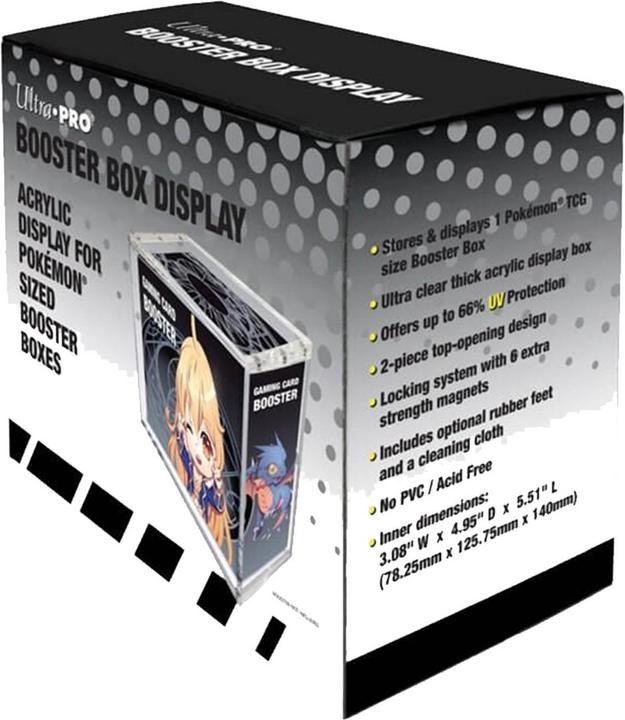 Actual product image Ultra Pro Pokémon Booster Display