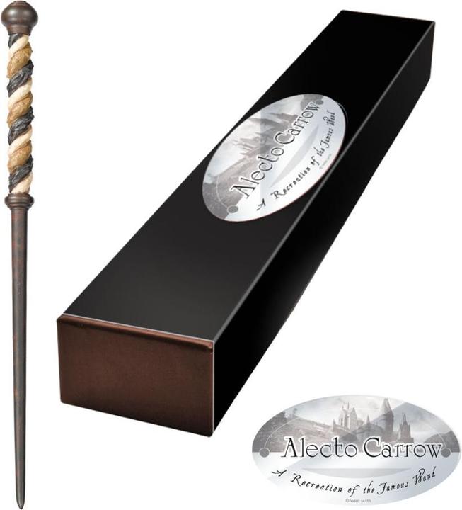 Actual product image Noble Collection Harry Potter Wand Alecto Carrow (Character Edition)