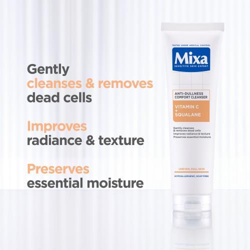 Actual product image Mixa Cleansing gel for dull skin (Anti-Dullness Comfort Cleanser) 150 ml (Gel, 150 ml)