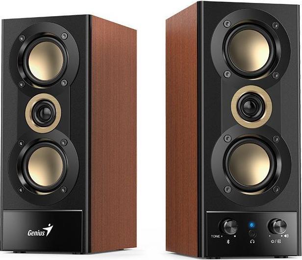 Image du produit Genius SP-HF800BT Haut-parleur Bluetooth Bois