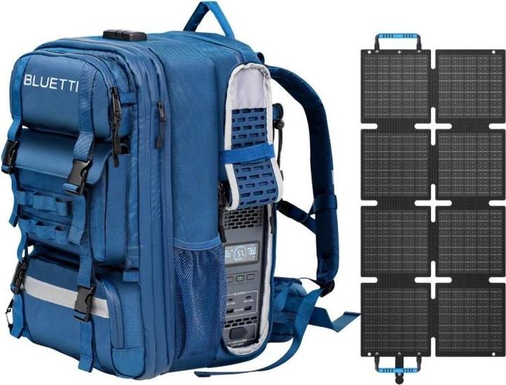 Actual product image Bluetti Handsfree 2 Portable Backpack Power | 512Wh 700W (30 kg)