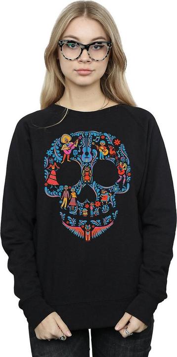 Image du produit La Maison du Coco Sweat-shirt en coton à tête de mort Femmes/Ladies (M)