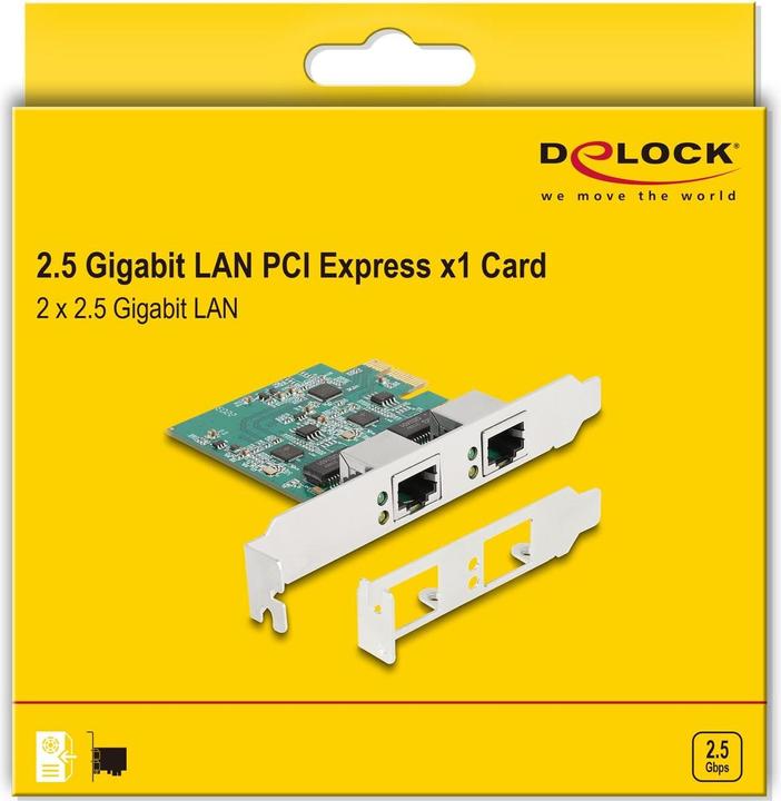Produktbild Delock 88101 PCI Express x1 Karte (RJ45)
