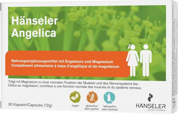Produktbild Hänseler Angelica Kapsel (30 Stück, Kapseln, 27 g)