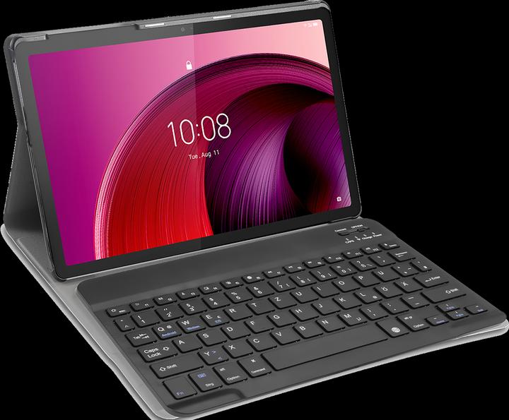 Actual product image Cazy Keyboard Cover Compatible with Lenovo Tab M10 5G - Protective Case with Magnetic Detachable (DE)