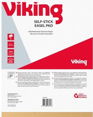 Immagine prodotto Office Depot Carta per lavagna a fogli mobili 63,5 x 78 cm Bianco