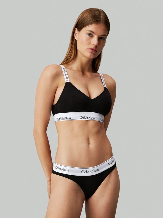 Produktbild Calvin Klein Bustier "Modern cotton" schwarz (XL)