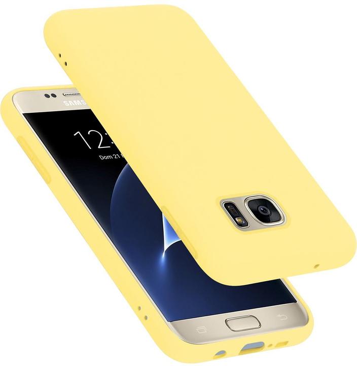 Actual product image Cadorabo TPU Liquid Silicone Case Cover (Samsung Galaxy S7)