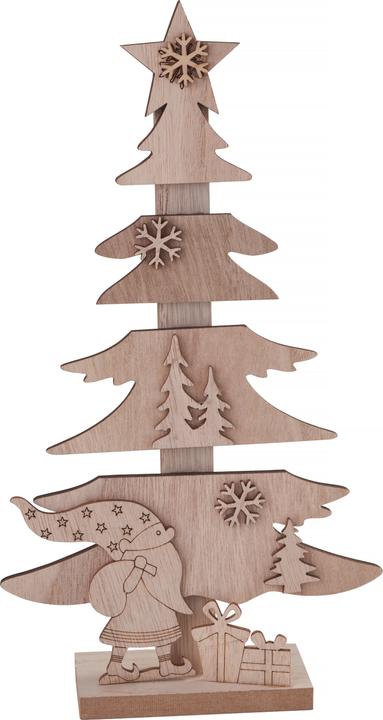 Image du produit VBS Set de décoration en bois "Sapin de Noël", 13 pcs.