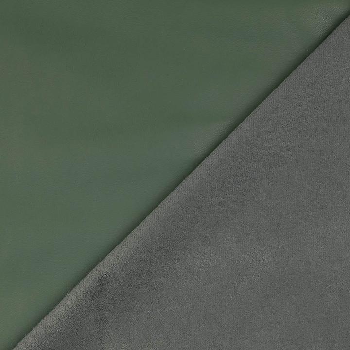 Actual product image Stoffrestposten Garment leather - Spruce green - Minimum quantity: 1 metre