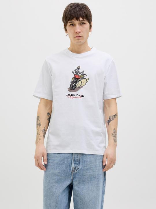 Produktbild Jack & Jones Gedruckt Rundhalsausschnitt T-shirt T-shirt (XXL)