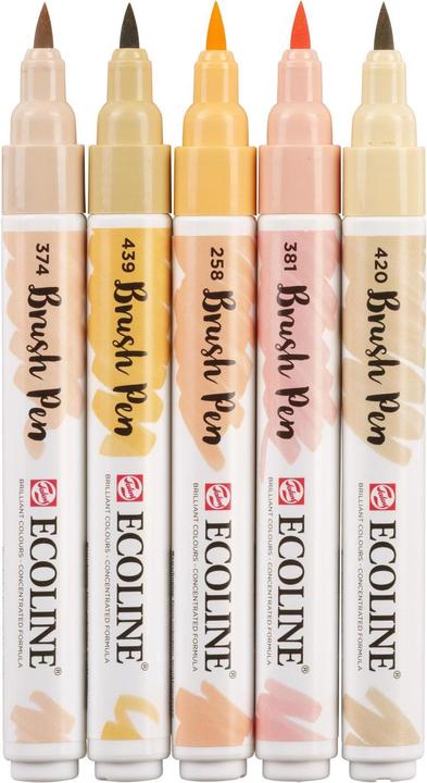 Immagine prodotto Talens Set di penne a pennello (Multicolore, 5 x)