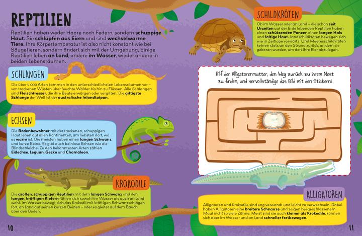 Immagine prodotto Panini Animali: adesivi fosforescenti - Il grande libro degli animali