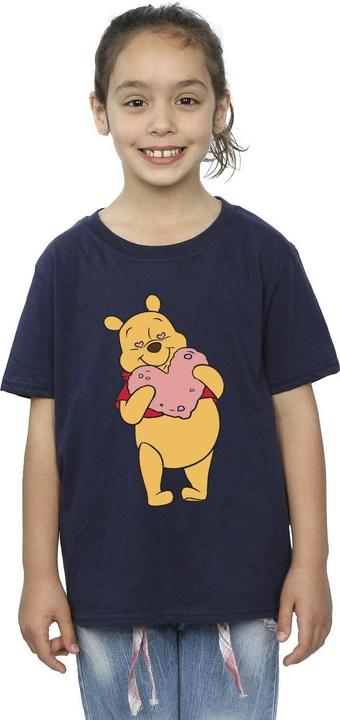 Actual product image Disney Girls Winnie The Pooh Heart Eyes Cotton T-Shirt (116)