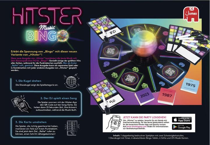 Image du produit Jumbo Hitster Bingo (Allemand)