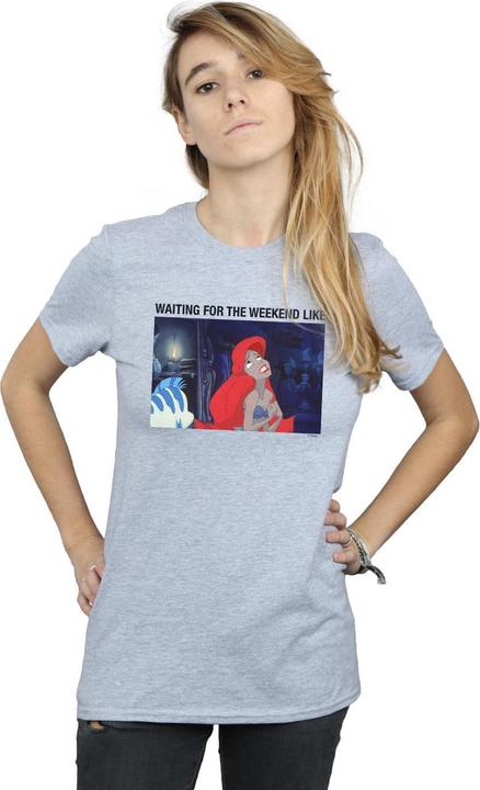 Produktbild Disney The Little Mermaid Waiting For The Weekend TShirt (M)