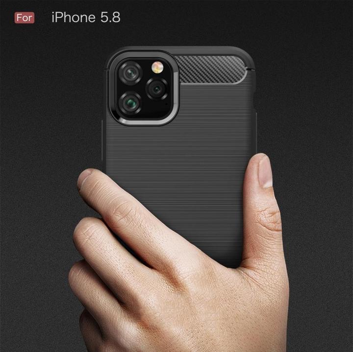 Immagine prodotto Screenguard Cassa in carbonio spazzolato (Apple iPhone 11 Pro)