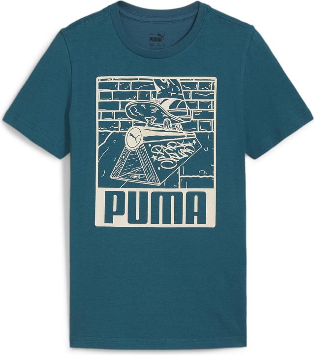 Puma ESS+ MID 90s Graphic Tee B (128)