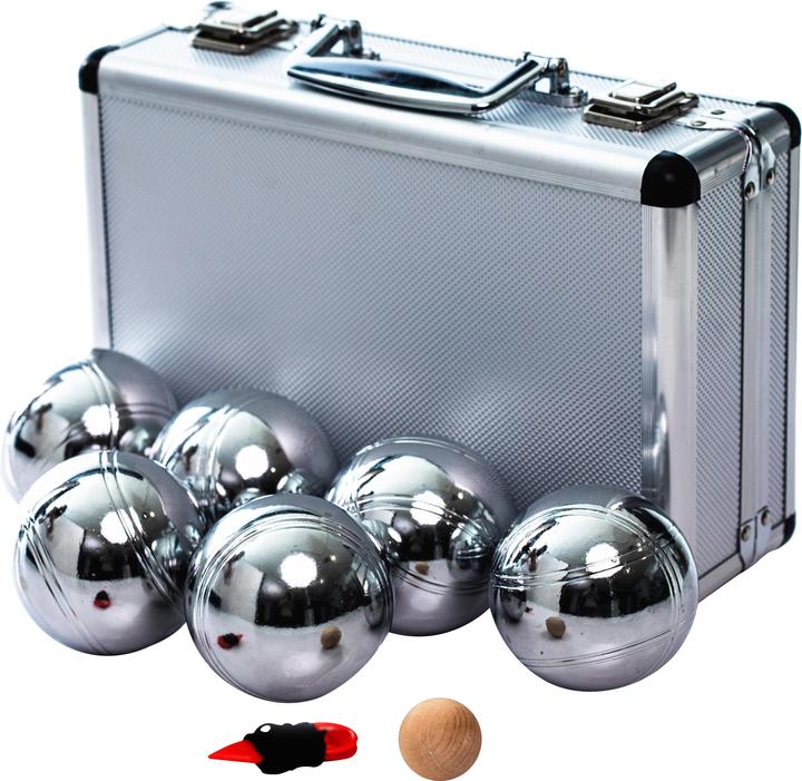 Sport-Thieme Boule im Aluminiumkoffer (6 x, 73 mm)