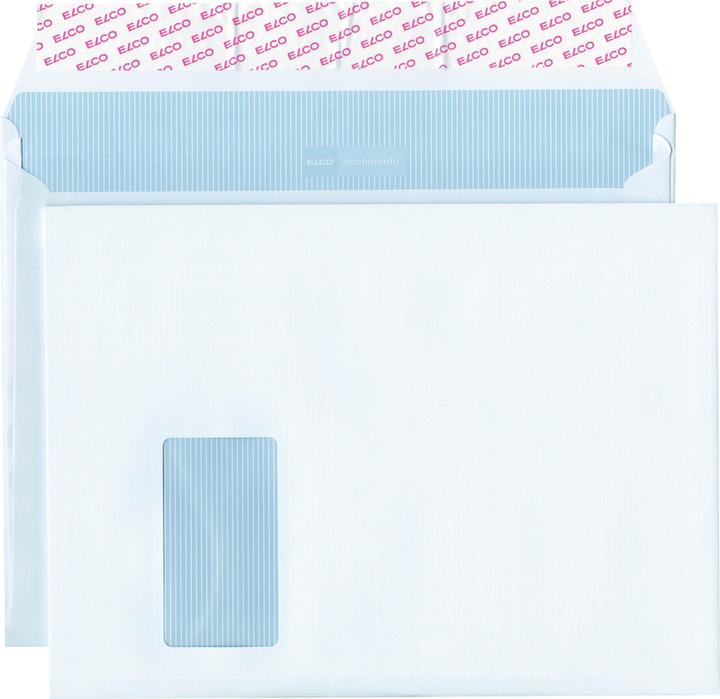 Image du produit Elco Enveloppes Documento avec soufflets latéraux, blanches (B4, 200 x)