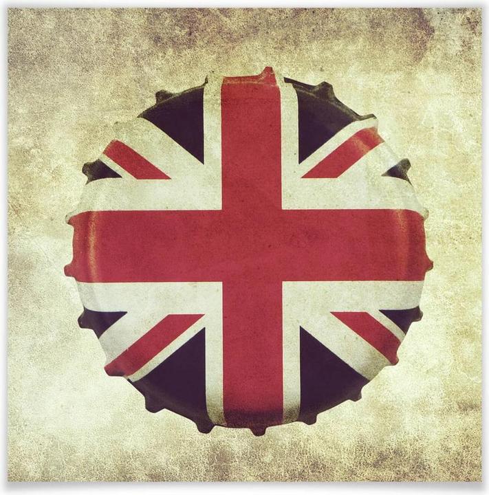 Actual product image Trenddeko British crown cork (60 x 60 cm)