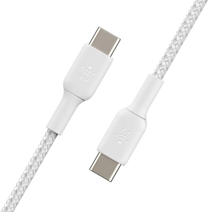 Image du produit Belkin USB-C vers USB-C Braided PVC 1m Twin Pack (1 m, USB 2.0)