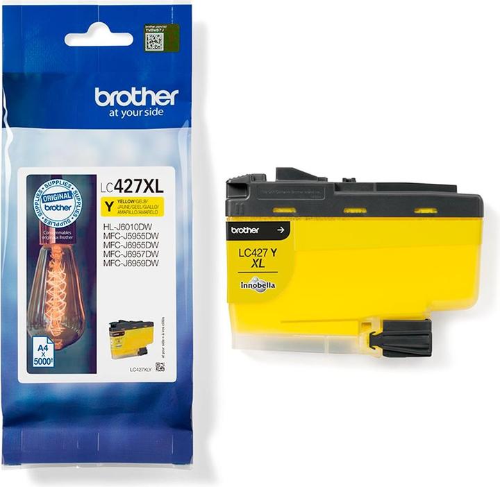 Actual product image Brother Ink cartridge HY yellow (Y)