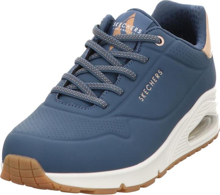 Produktbild Skechers Damen Schnürschuhe Sportlich Gummisohle blau (37)