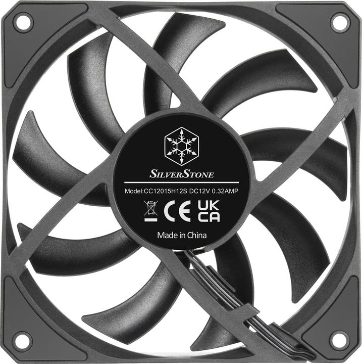 Actual product image Silverstone SST-AS120B, fan (120 mm, 1 x)