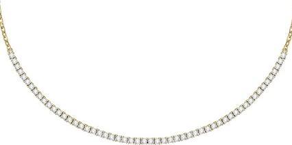 Image du produit Morellato Bracelet de luxe plaqué or avec zircons clairs Scintille SAQF24