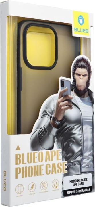 Blueo Consumables! APE Phone Case - Apple iPhone 15 Pro Max black (Apple iPhone 15 Pro Max)