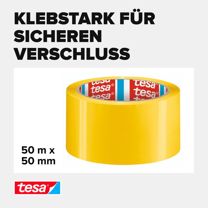 Image du produit tesa tesapack Ruban d'emballage SECURE & STRONG avec effet de scellage (50 mm)