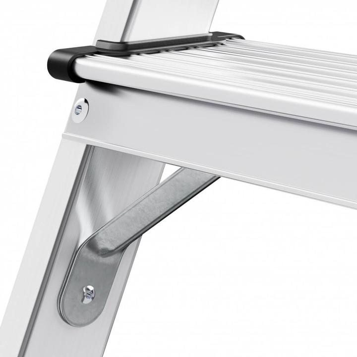 Produktbild Hailo D60 StandardLine, Alu-Sicherheits-Doppelstufenleiter, 2 x 5 Stufen (Trittleiter, 265 cm)