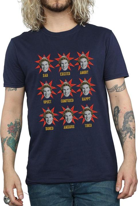 Actual product image Elf Mens Buddy Moods T-Shirt (M)