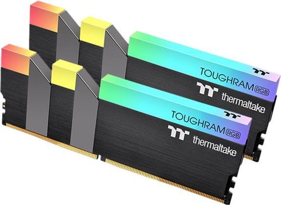 Produktbild Thermaltake TOUGHRAM RGB 16GB (2x8GB) DDR4 4600MHz C19 Arbeitsspeicher (2 x 8GB, 4600 MHz, DDR4-RAM, DIMM)