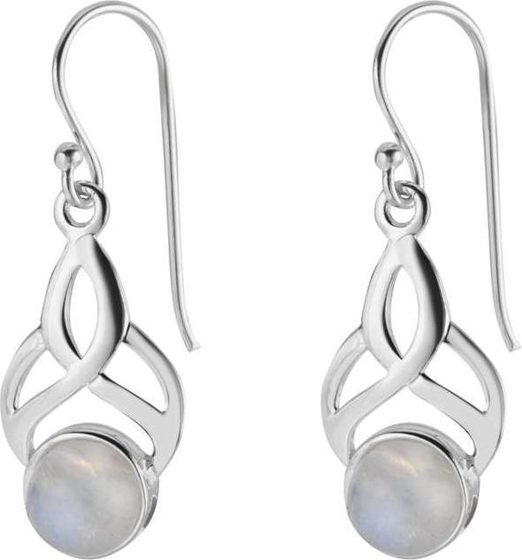 Image du produit Bijouteria Boucles d'oreille (Argent 925, Pierre de lune arc-en-ciel)
