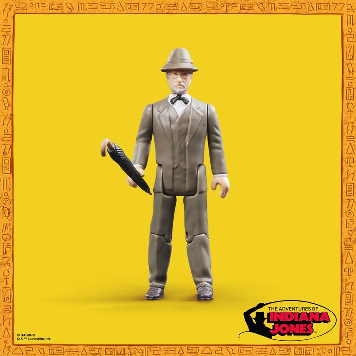 Actual product image Hasbro Indiana Jones Retro Collection figurine Dr. Henry Jones Sr. (La Dernière Croisade) 10 cm