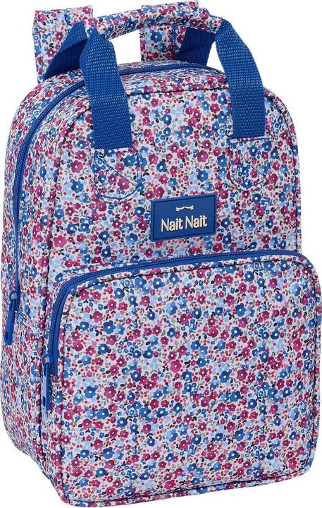 Image du produit Nait Nait Sac à dos scolaire Flores coimbra azul Bleu 20 x 28 x 8 cm
