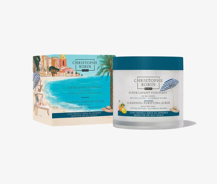 Produktbild Christophe Robin Scrub Lavant Purifiant au Sel Marin Édition Limitée – La French Riviera (250 ml)