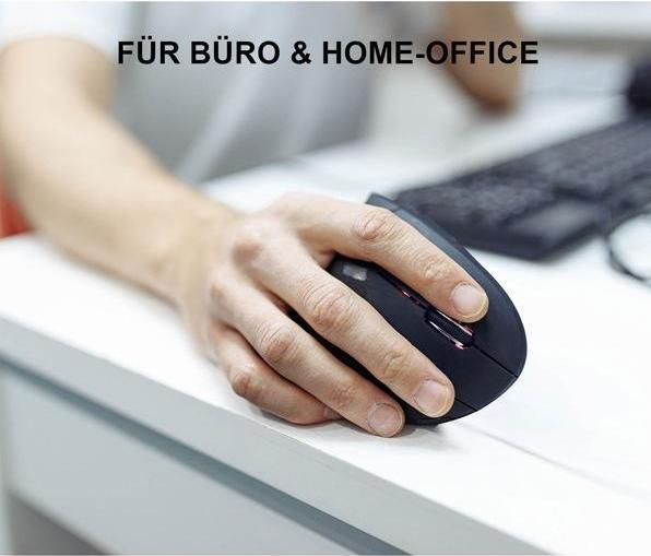 Actual product image Eaxus Ergonomic vertical mouse, wireless (Wireless)