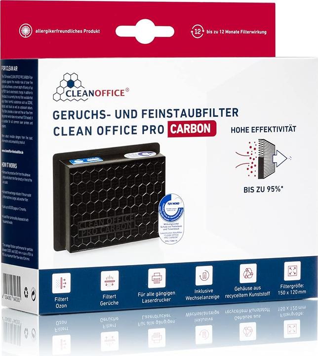 Actual product image Clean Office Printer fine dust filter carbon 1s (1 x)