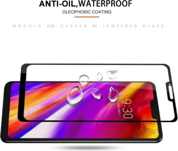 Immagine prodotto Screenguard LG G7 ThinQ Pellicola di vetro protettiva a schermo intero 2.5D 9H (1 Pezzo/i, G7 ThinQ)