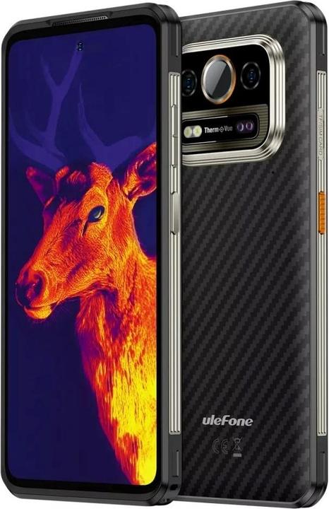 Image du produit Ulefone Smartphone Armor 25T 8GB/256GB (Frost Black) ohne Ladegerät (256 Go, Noir givré, 6.78", Double SIM, 50 Mpx, 4G)