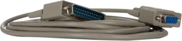 Produktbild Rs Pro Serielles Kabel / 9-polig, D-Sub Buchse / 25-polig, D-Sub Stecker, 3m, Grau, CE, REACH (0.18 m)