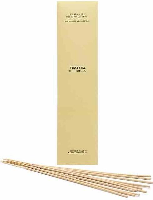 Actual product image Cereria Molla CM Set 20 Incense Verbena di Sicilia