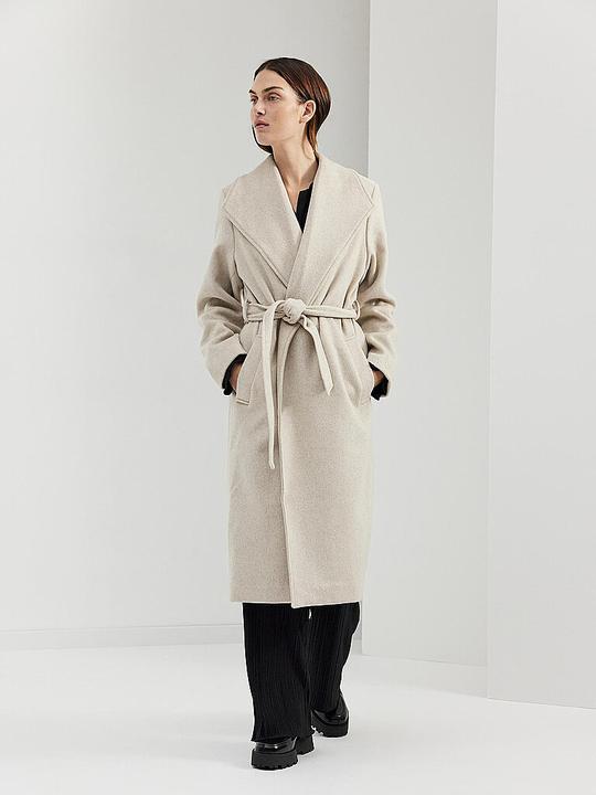 Image du produit Selected Femme Manteau de laine ceinturé (36)