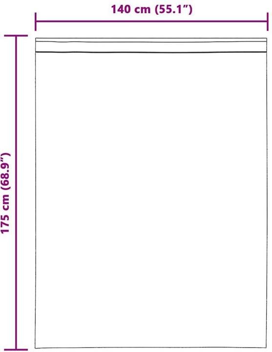 Immagine prodotto VidaXL Proskudiia (140 x 175 cm)