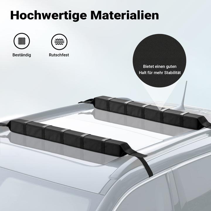 Actual product image Wiltec Roof rack 113x10x8cm Car 75kg Roof rack Luggage rack Canoe Kayak