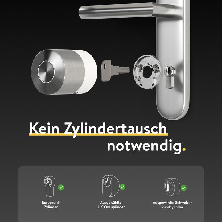 Actual product image Nuki Smart Lock Pro CH cylinder (Smartphone)