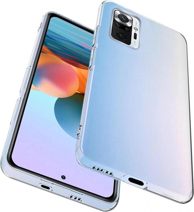 Actual product image Screenguard Xiaomi Redmi Note 10 Pro Flexible TPU Clear Case (Xiaomi Redmi Note 10 Pro)